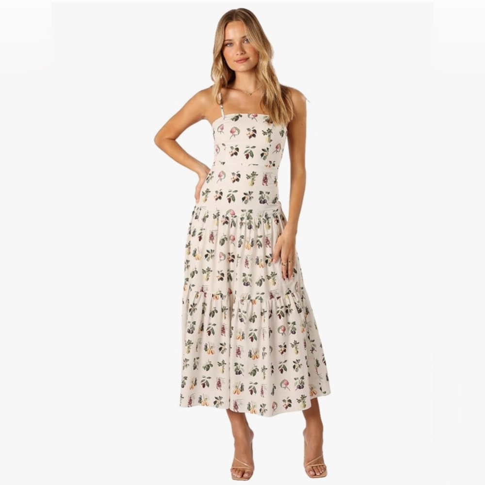 Petal & Pup Botanic White Dress - Small
